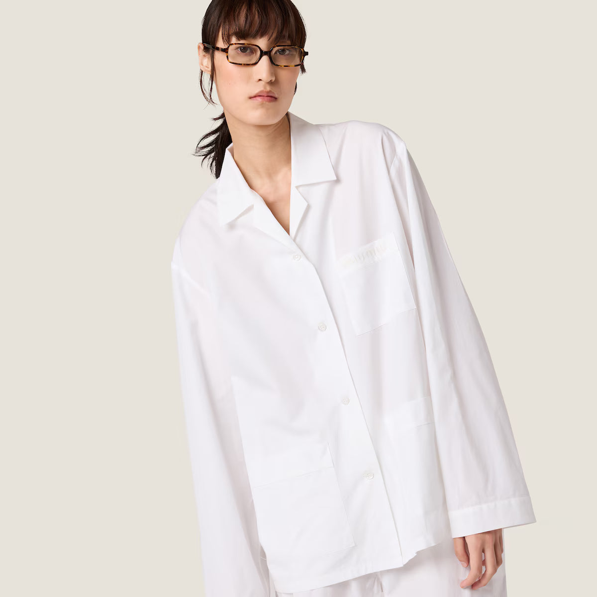 Miu Miu Camisa de Popelín