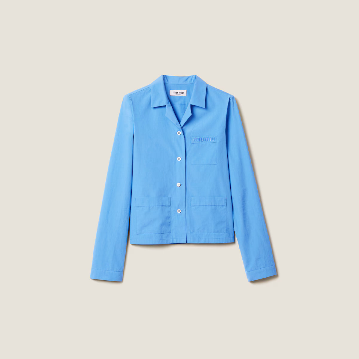 Miu Miu Camisa de popelín