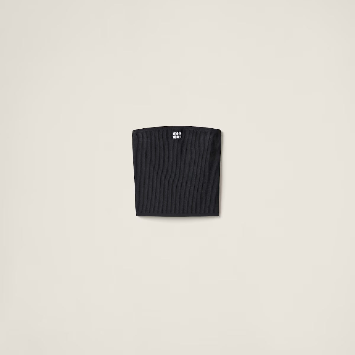 Miu Miu Top bandeau de viscosa