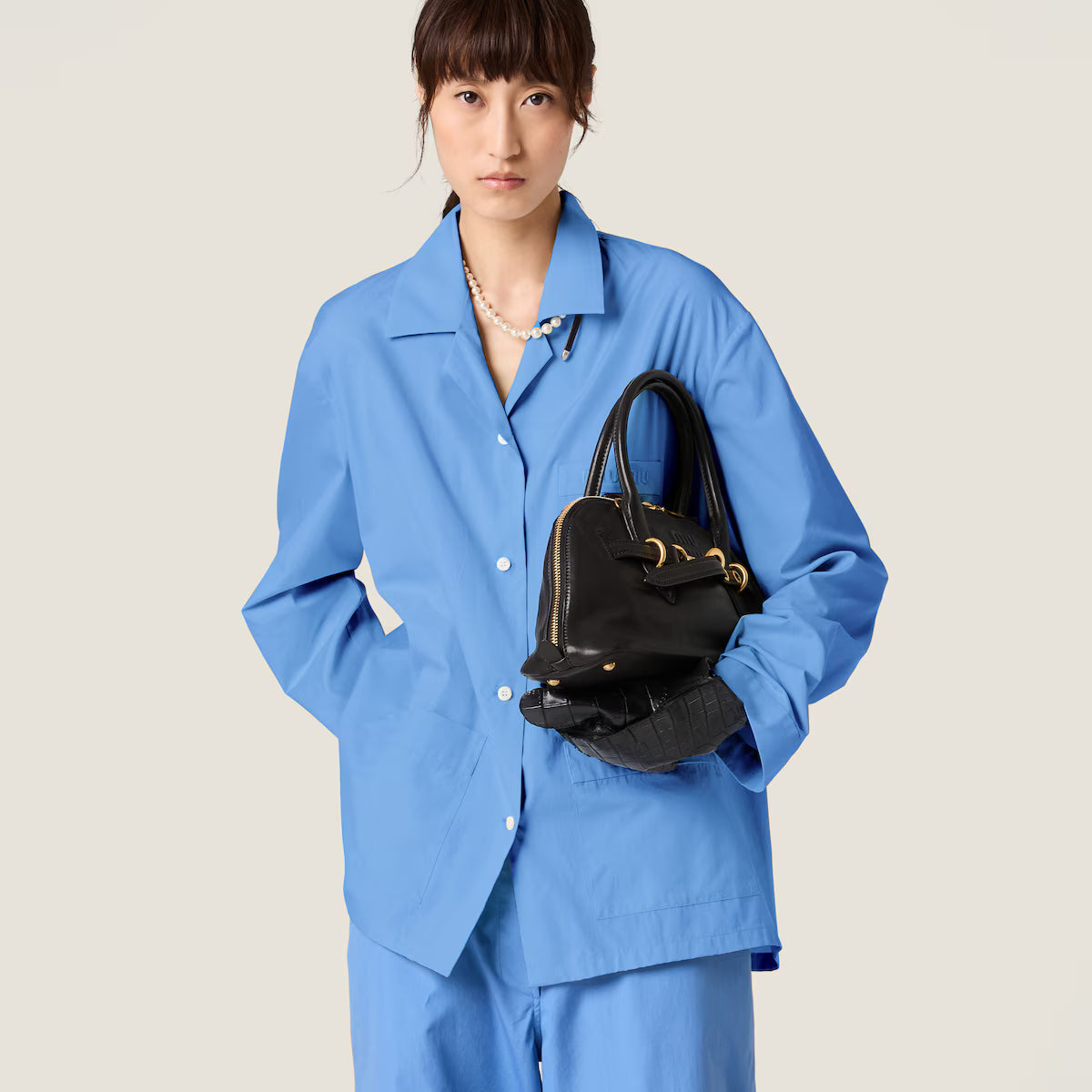 Miu Miu Camisa de popelín
