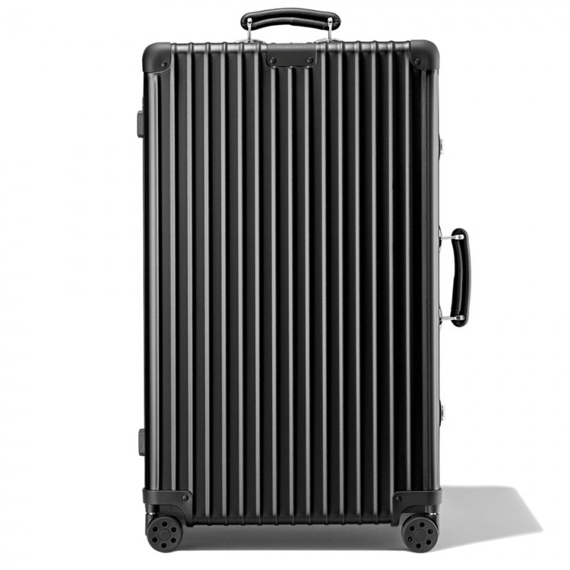 Rimowa Klassische Trunk Large Aluminum Maleta Black