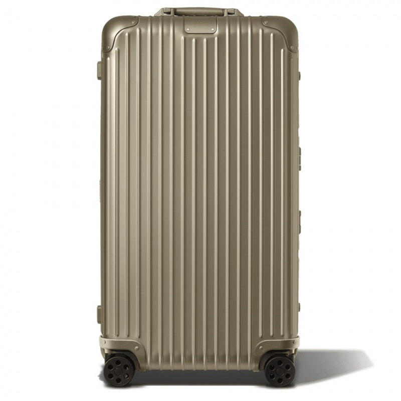 Rimowa Trunk Plus Large Aluminum Maleta Silver