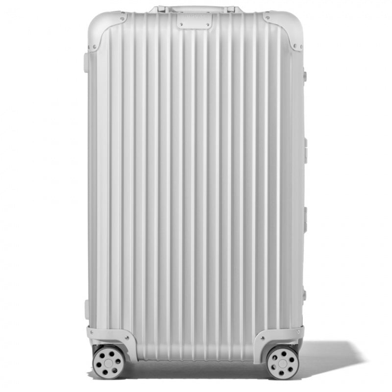 Rimowa Original Trunk Large Aluminum Maleta Silver