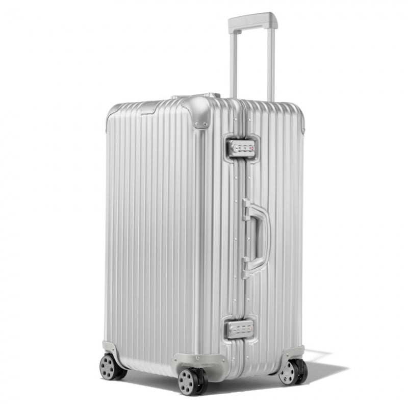 Rimowa Original Trunk Large Aluminum Maleta Silver
