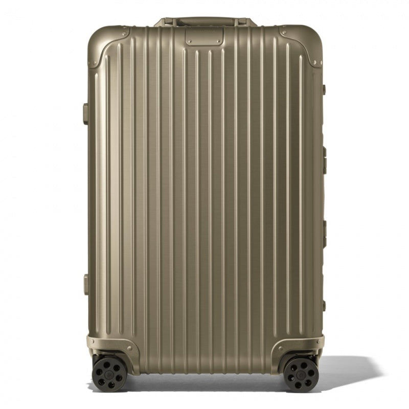 Rimowa Check-In M Aluminum Maleta Silver
