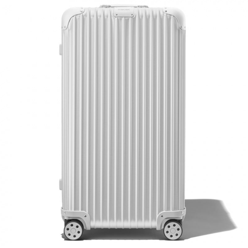 Rimowa Trunk XL Large Aluminum Maleta Silver