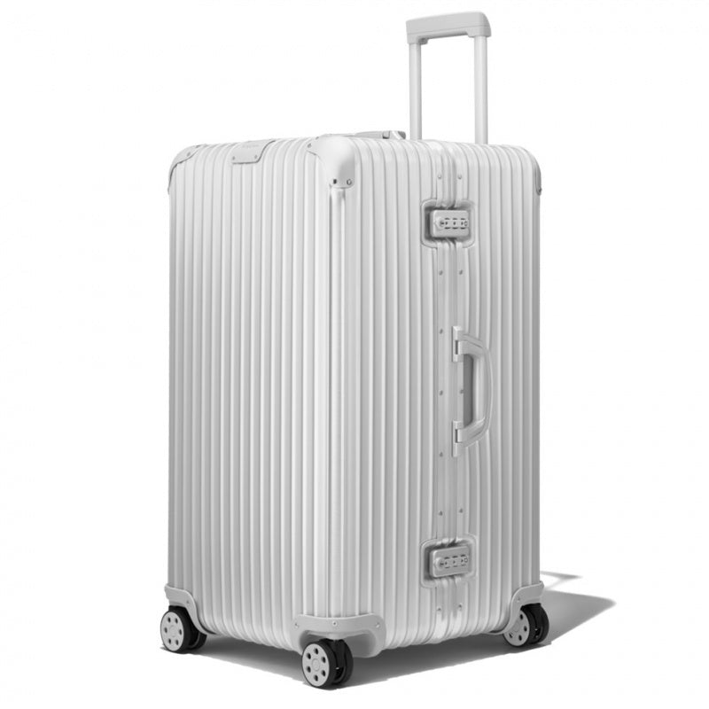 Rimowa Trunk XL Large Aluminum Maleta Silver