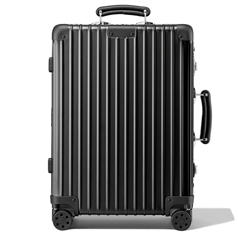 Rimowa Klassische Cabin Aluminum Carry-On Maleta Black