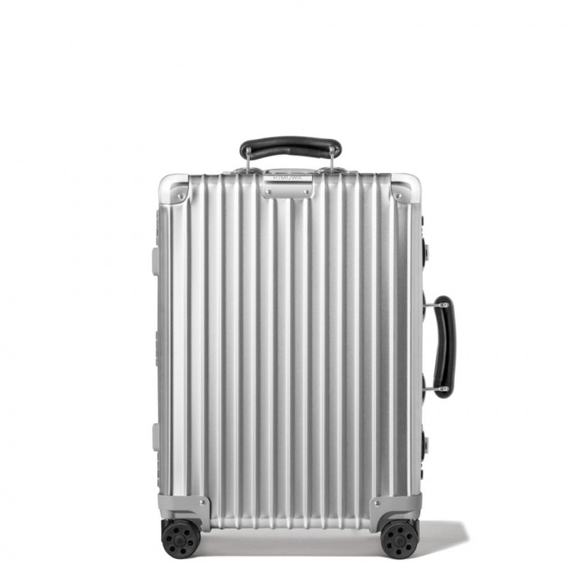 Rimowa Klassische Cabin S Aluminum Small Carry-On Maleta Silver