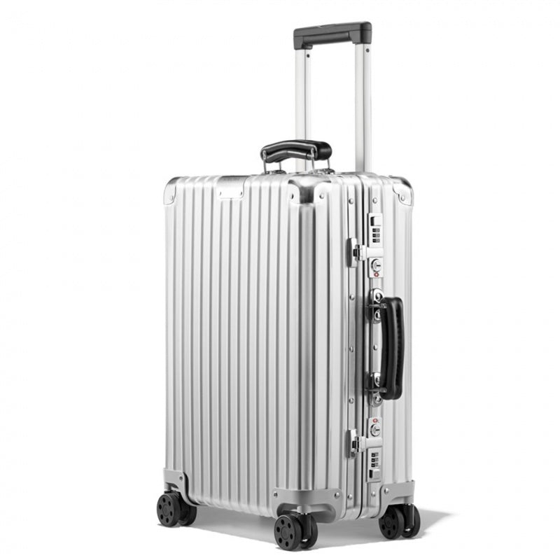 Rimowa Klassische Cabin S Aluminum Small Carry-On Maleta Silver