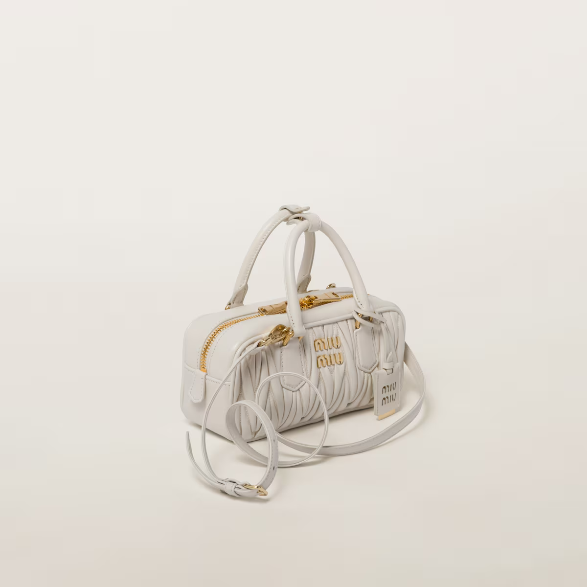Miu Miu Bolso Arcadie de napa Matelassé