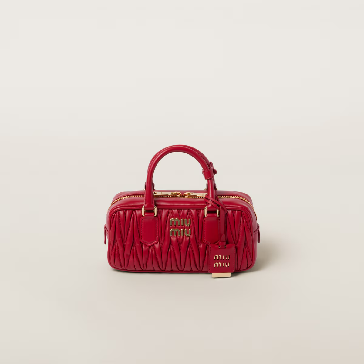 Miu Miu Bolso Arcadie de napa Matelassé