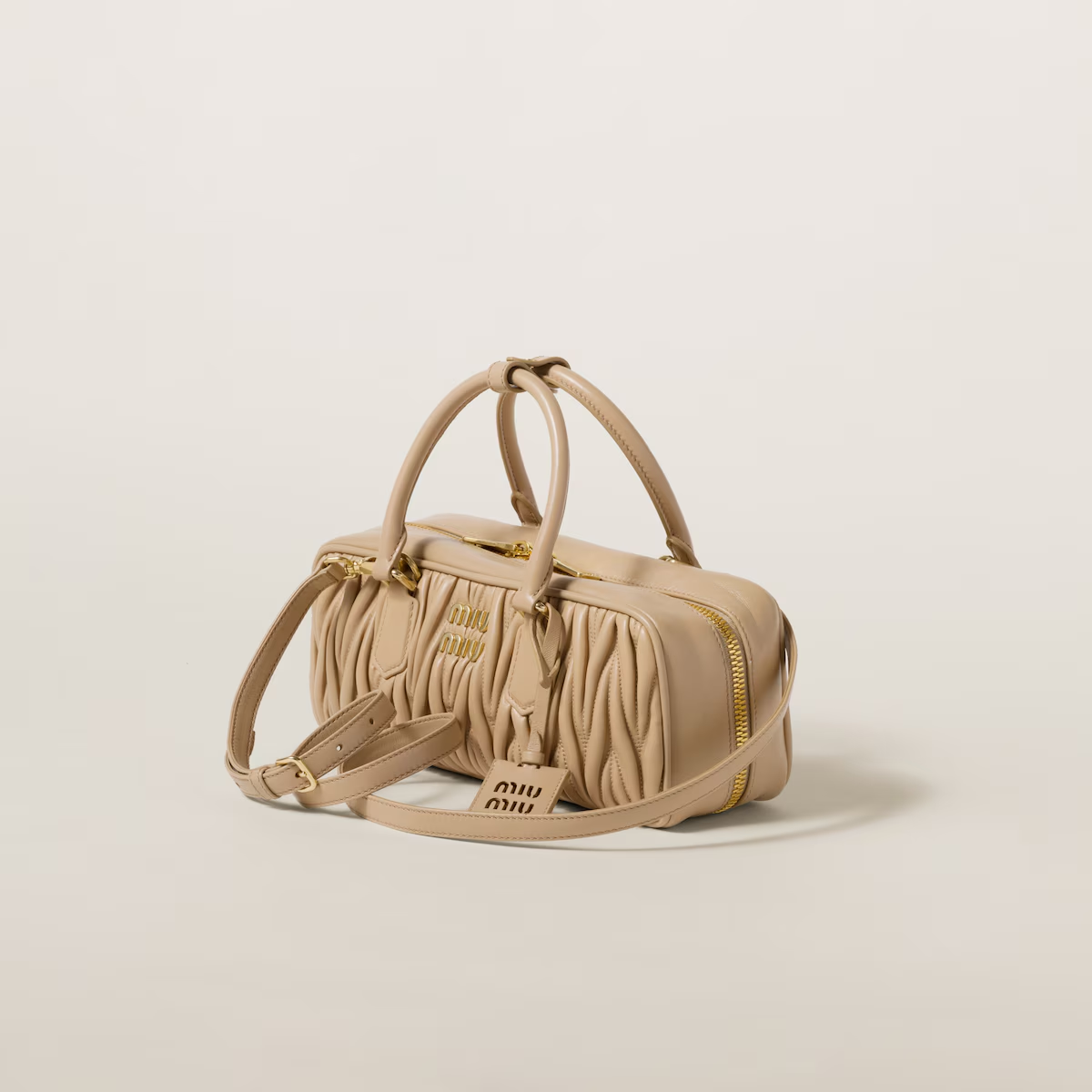 Miu Miu Bolso Arcadie de napa Matelassé
