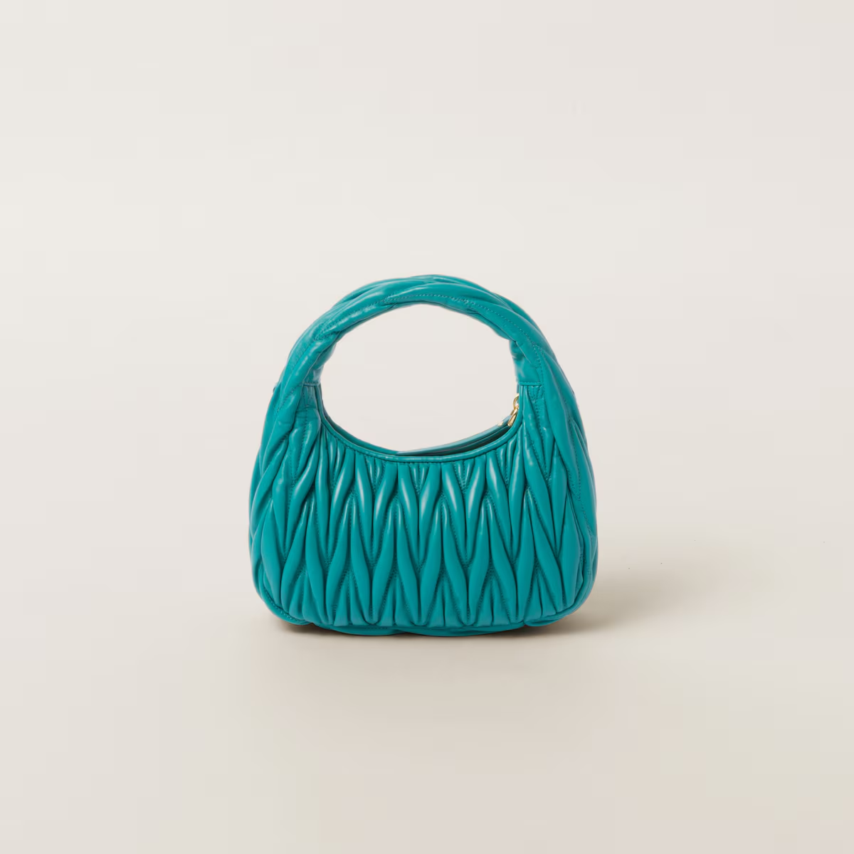 Miu Miu Bolso hobo Wander de napa Matelassé