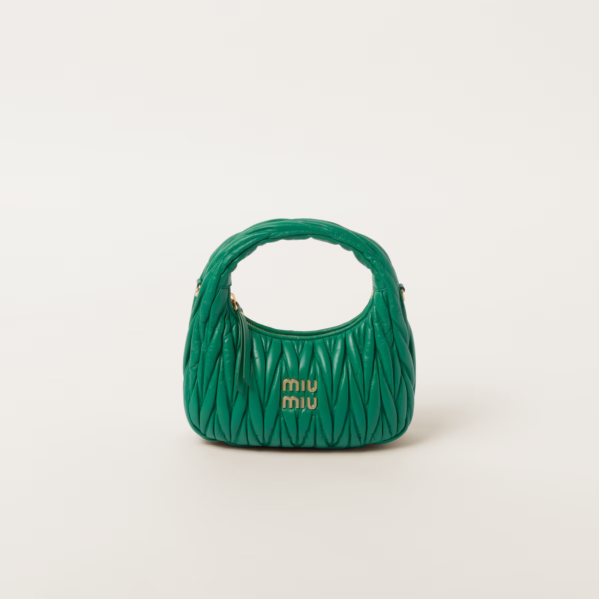 Miu Miu Bolso hobo Wander de napa Matelassé