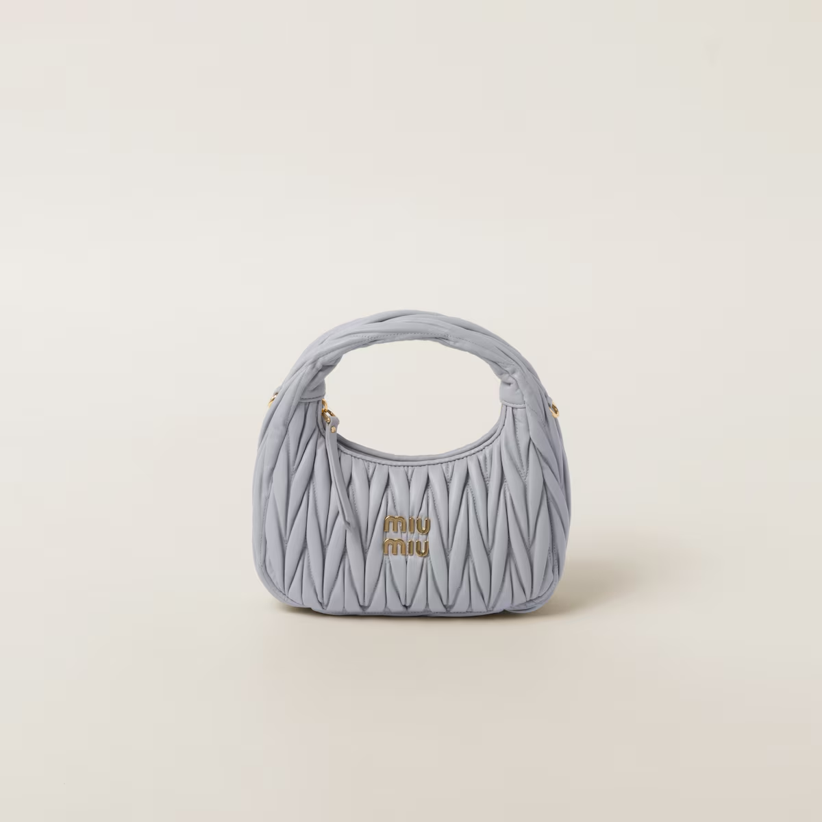 Miu Miu Bolso hobo Wander de napa Matelassé