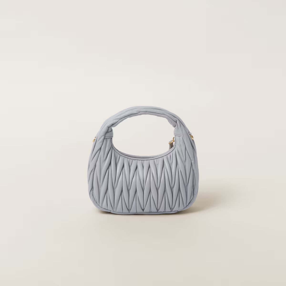 Miu Miu Bolso hobo Wander de napa Matelassé