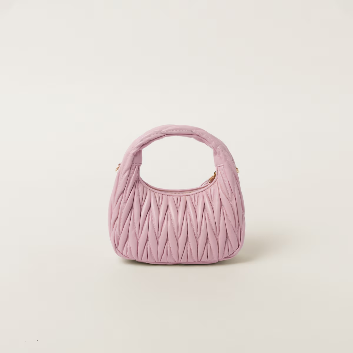 Miu Miu Bolso hobo Wander de napa Matelassé