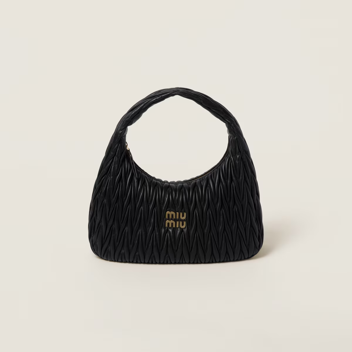 Miu Miu Bolso hobo de napa Matelassé Wander