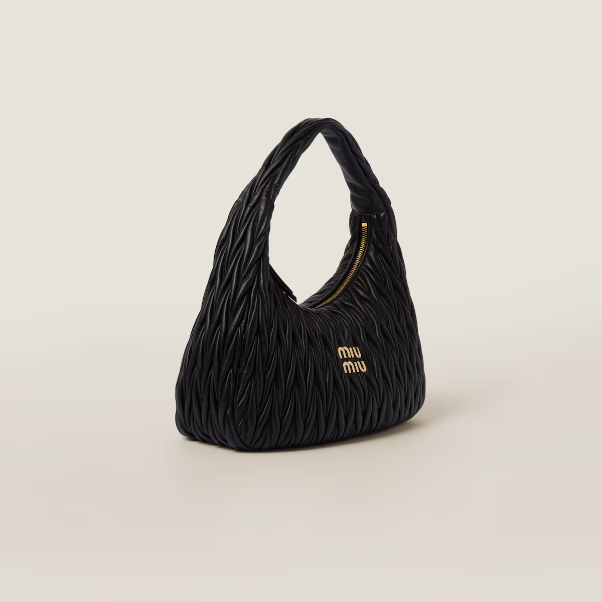 Miu Miu Bolso hobo de napa Matelassé Wander