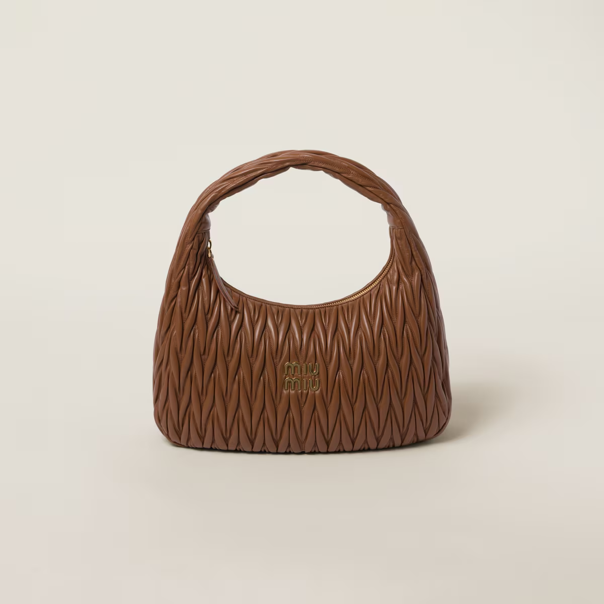 Miu Miu Bolso hobo de napa Matelassé Wander