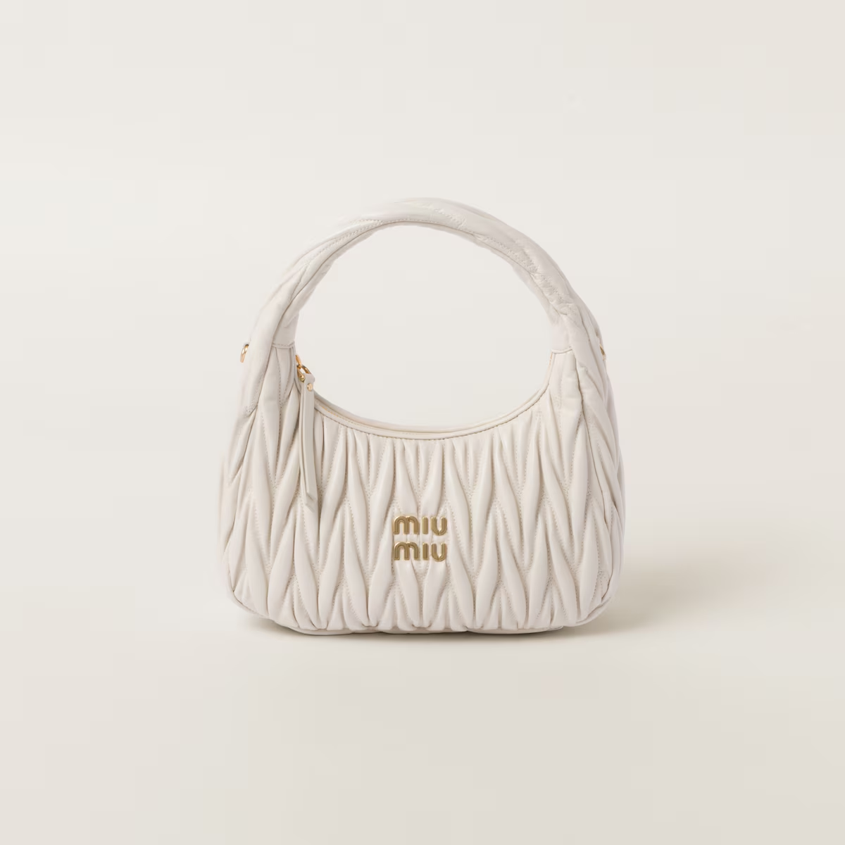 Miu Miu Bolso hobo de napa Matelassé Wander