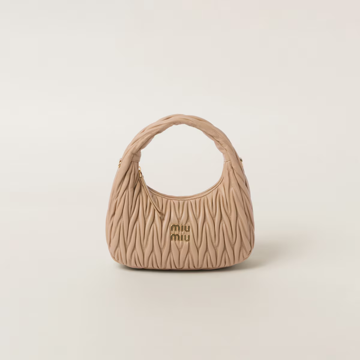 Miu Miu Bolso hobo de napa Matelassé Wander