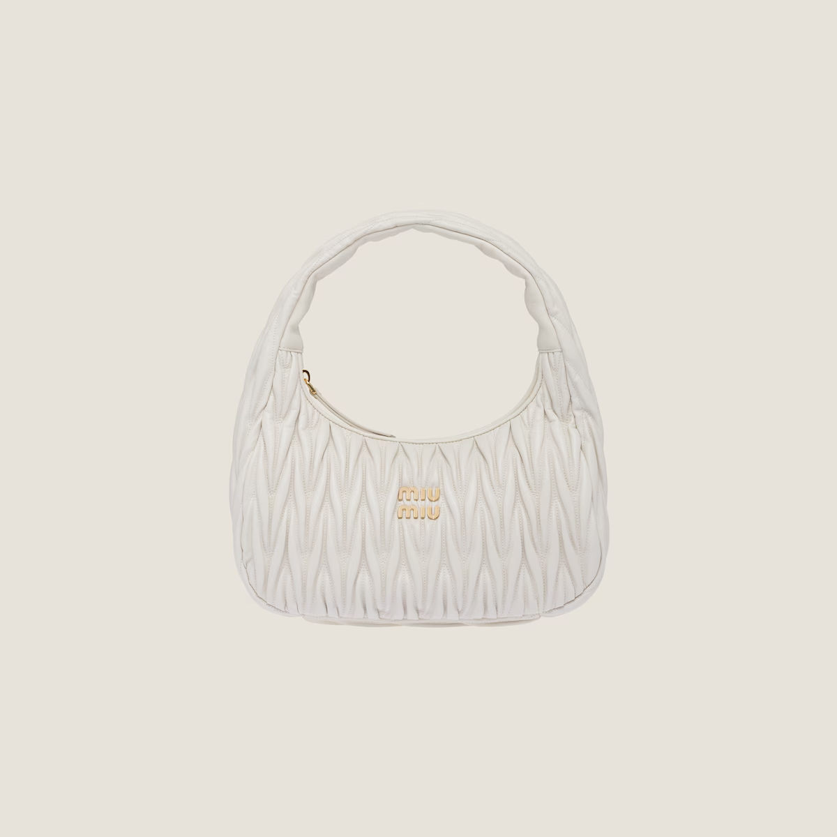 Miu Miu Bolso hobo de napa Matelassé Wander