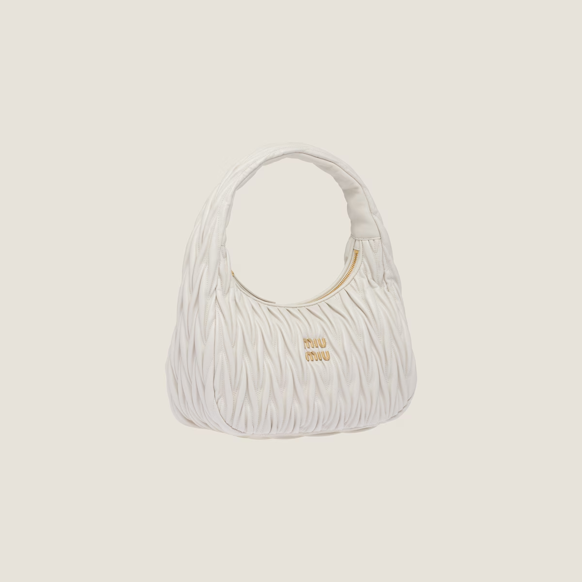 Miu Miu Bolso hobo de napa Matelassé Wander