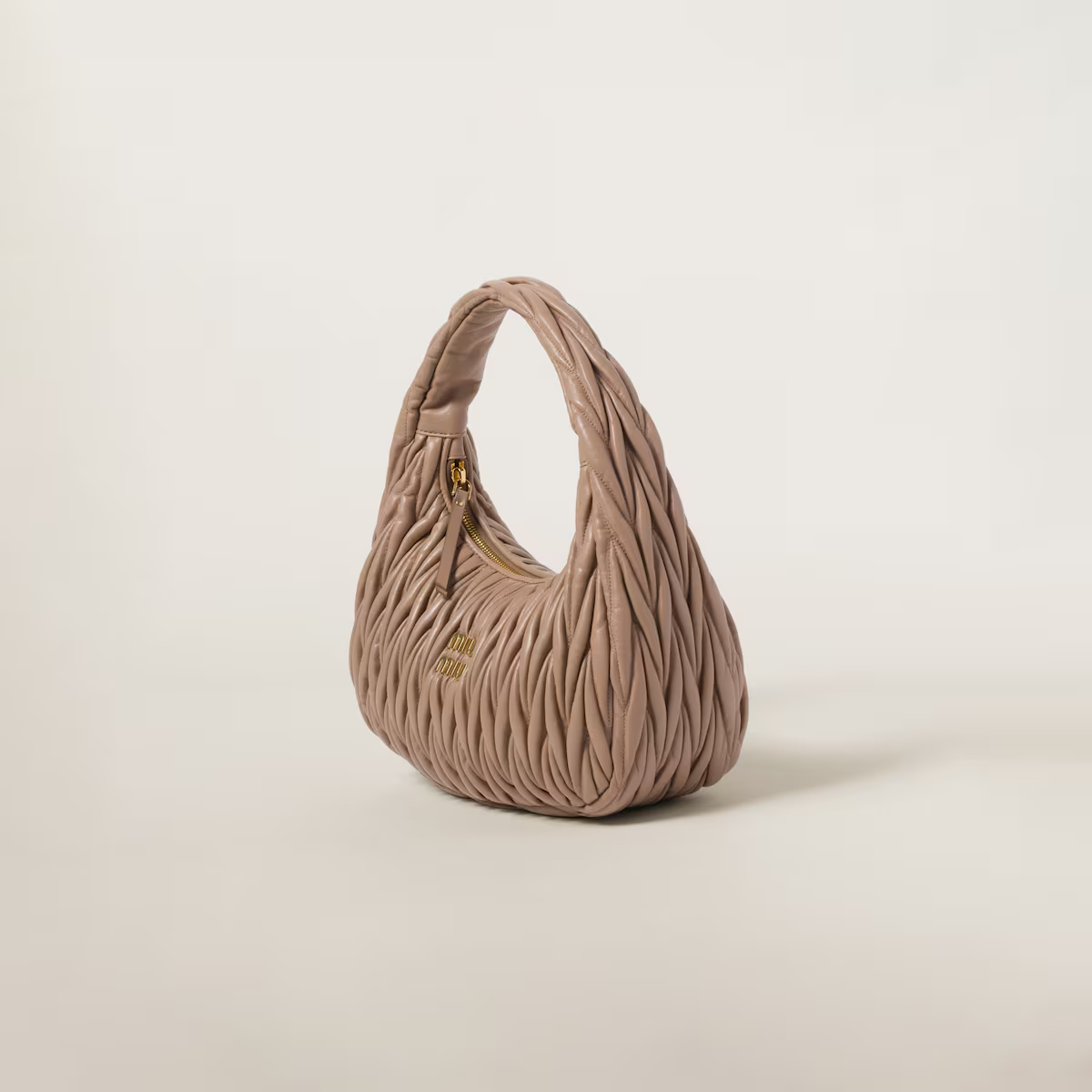 Miu Miu Bolso hobo de napa Matelassé Wander
