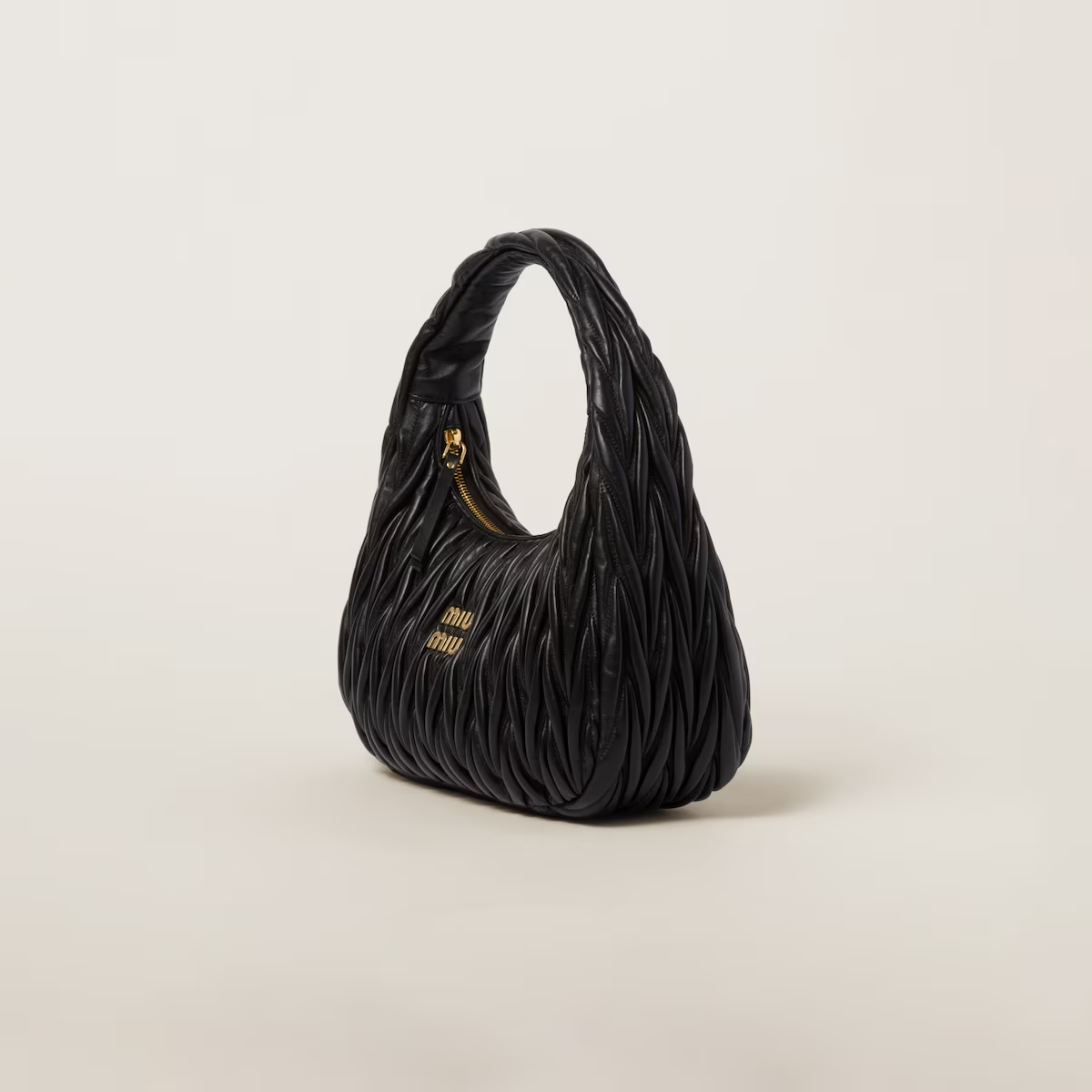Miu Miu Bolso hobo de napa Matelassé Wander
