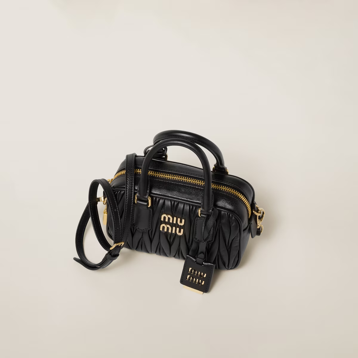 Miu Miu Bolso Arcadie de napa Matelassé