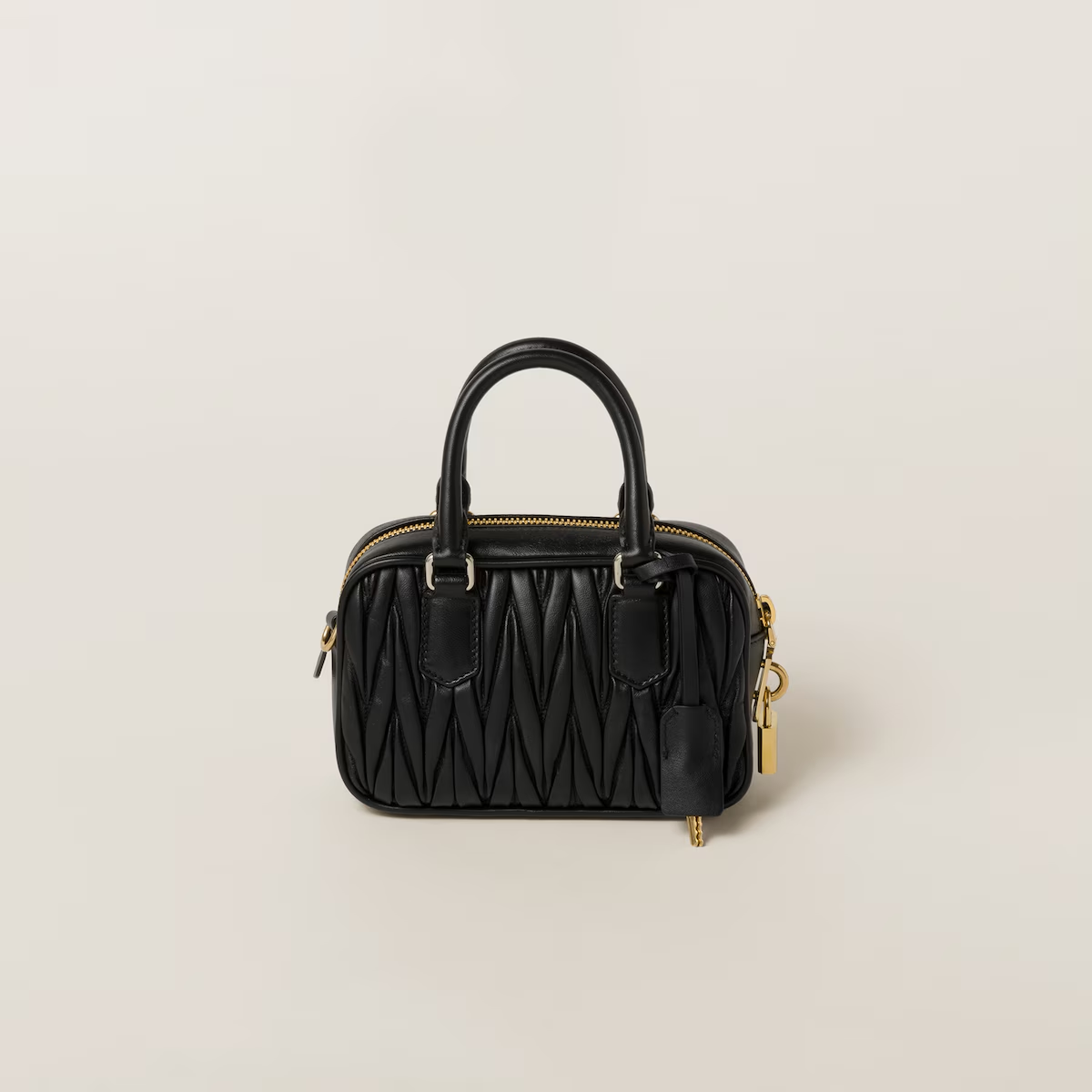 Miu Miu Bolso Arcadie de napa Matelassé