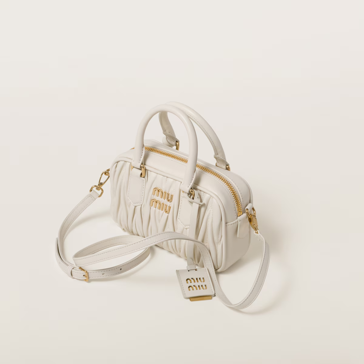Miu Miu Bolso Arcadie de napa Matelassé