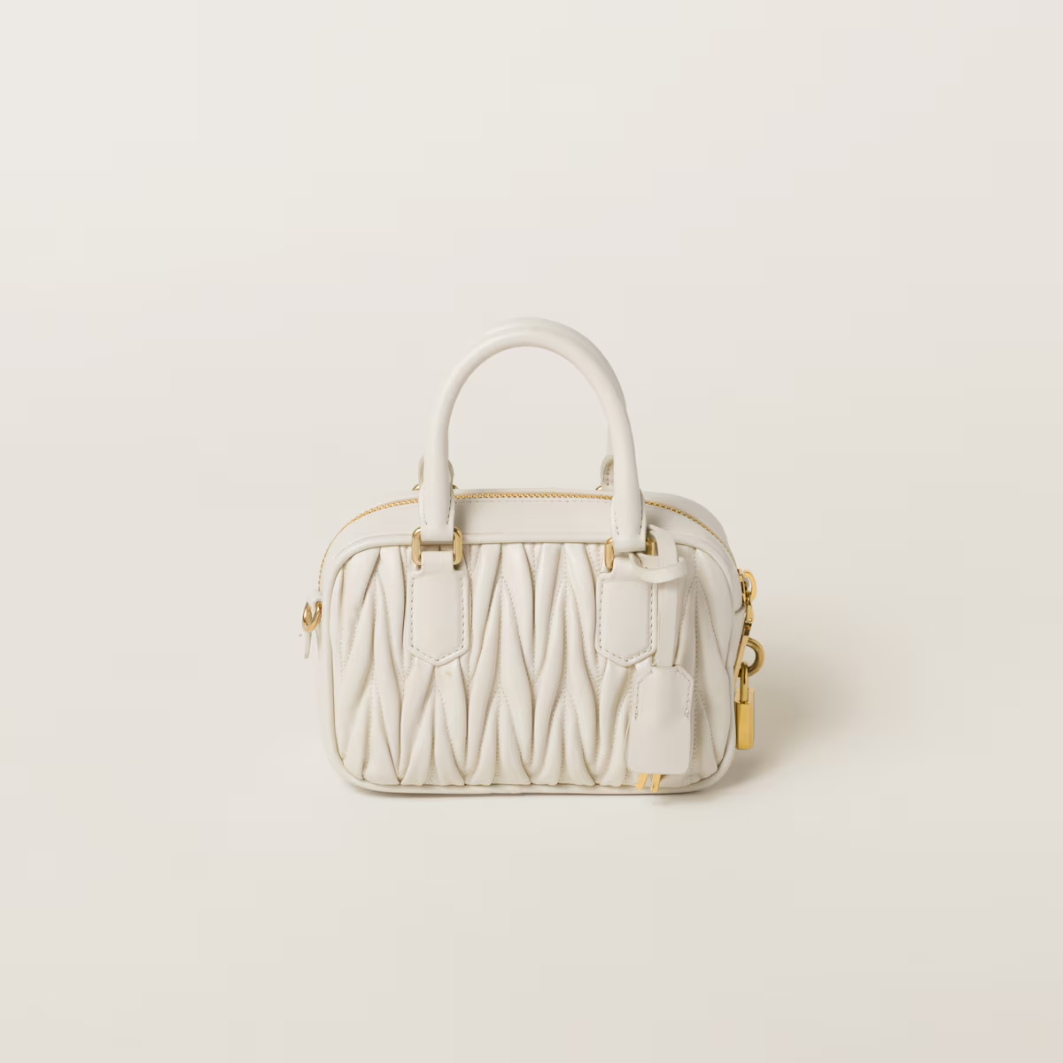 Miu Miu Bolso Arcadie de napa Matelassé