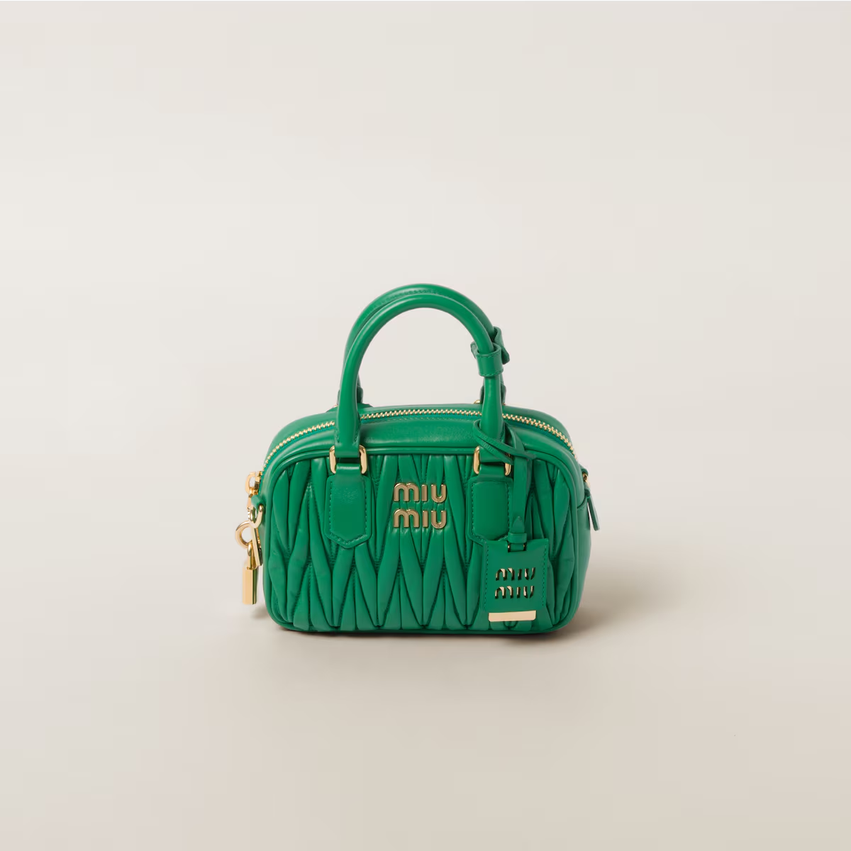 Miu Miu Bolso Arcadie de napa Matelassé