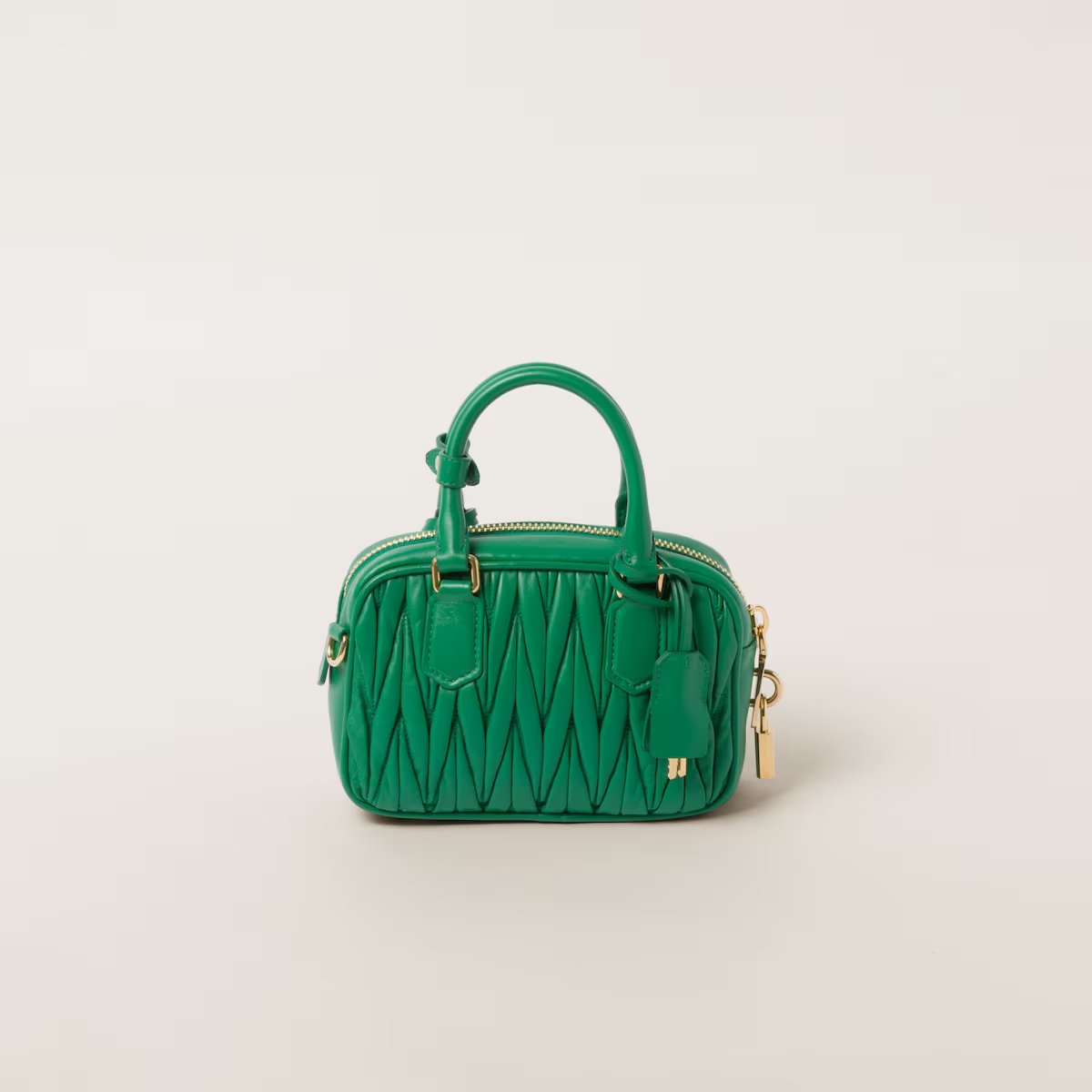 Miu Miu Bolso Arcadie de napa Matelassé