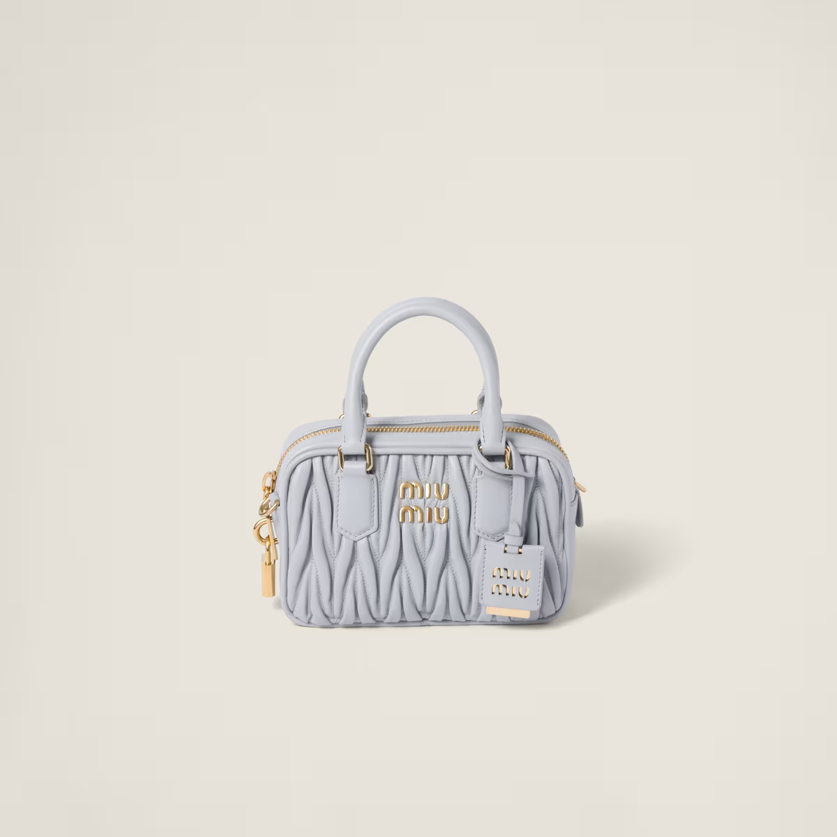 Miu Miu Bolso Arcadie de napa Matelassé