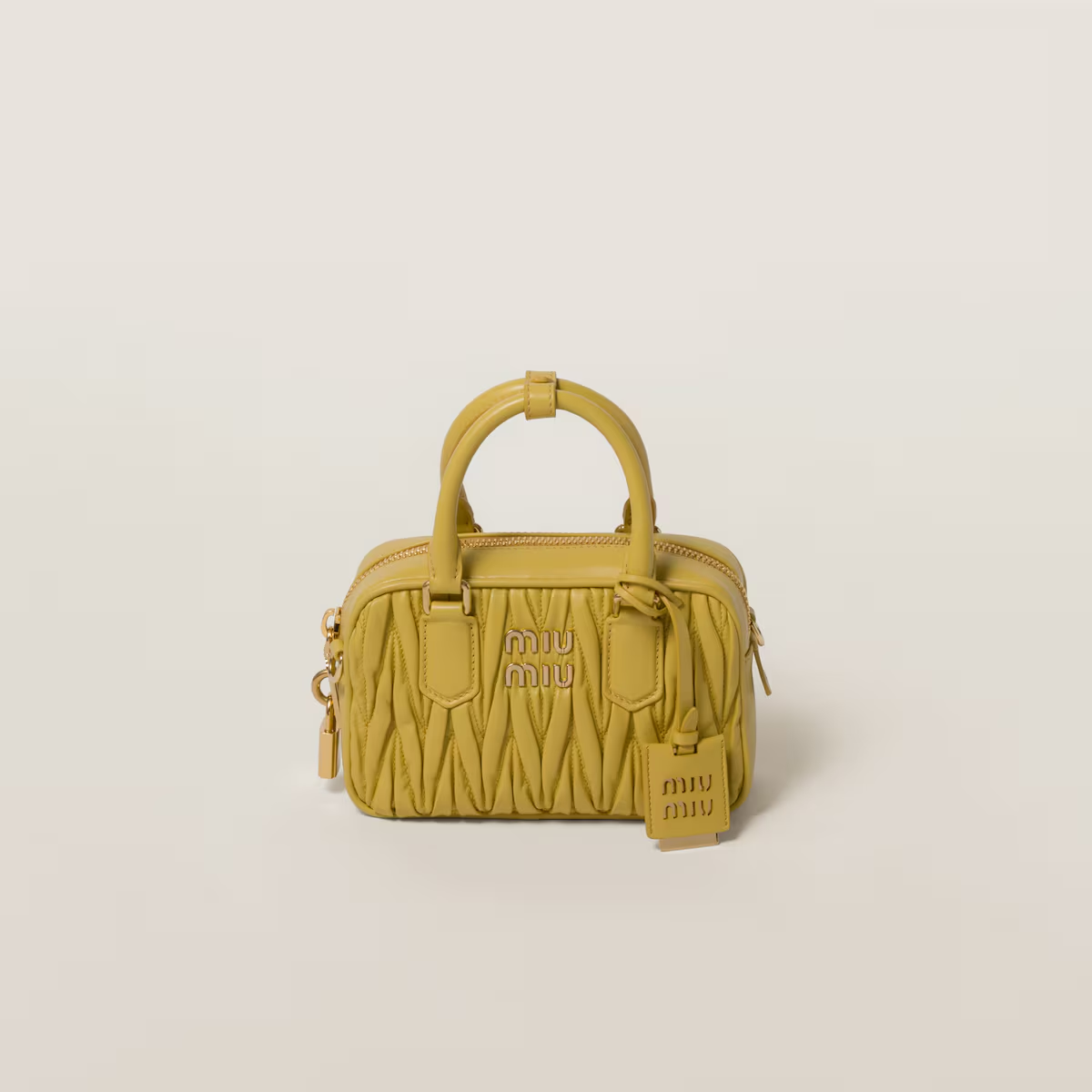 Miu Miu Bolso Arcadie de napa Matelassé