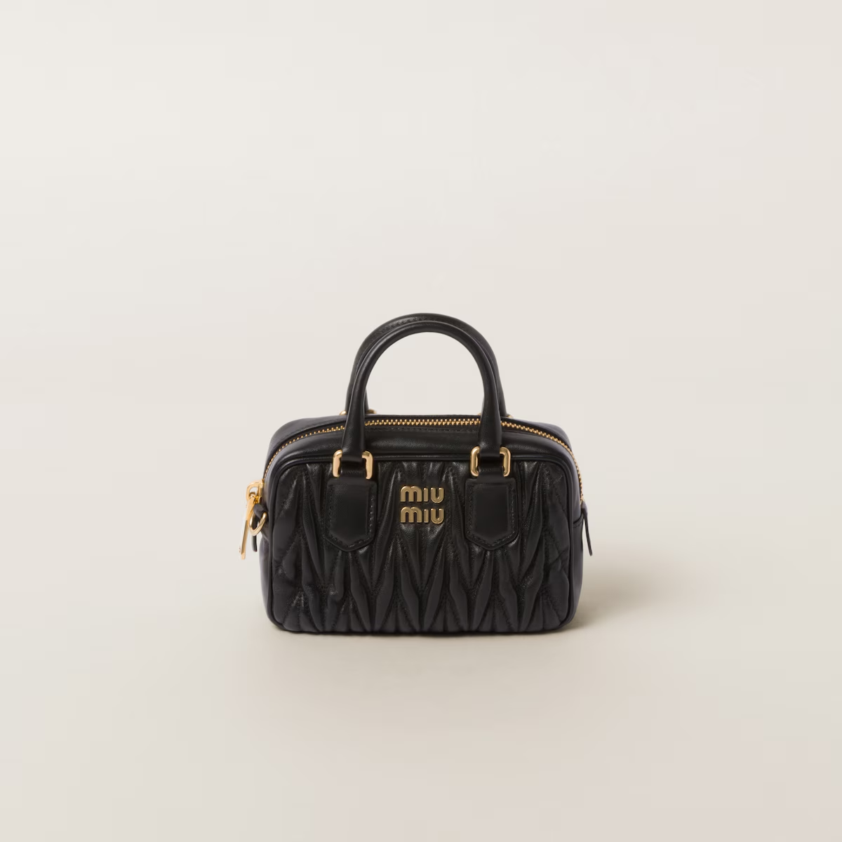 Miu Miu Minibolso Arcadie de napa Matelassé