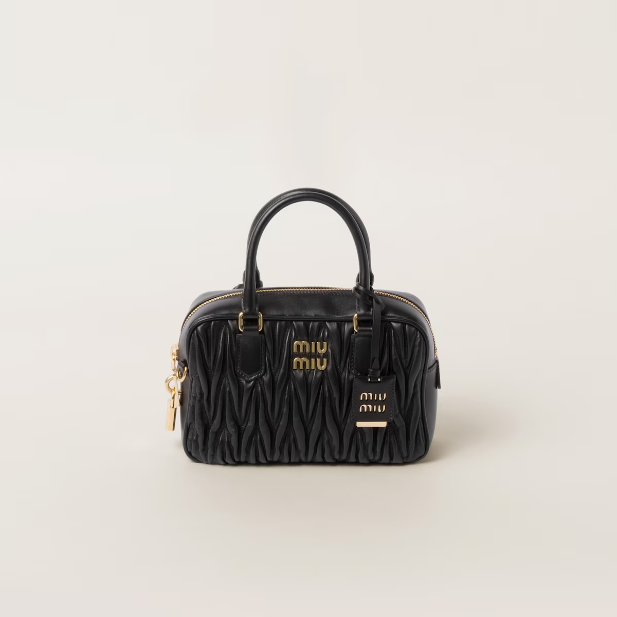 Miu Miu Bolso Arcadie de napa Matelassé