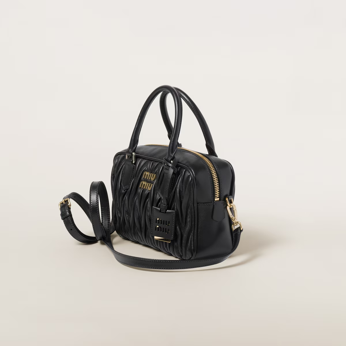 Miu Miu Bolso Arcadie de napa Matelassé
