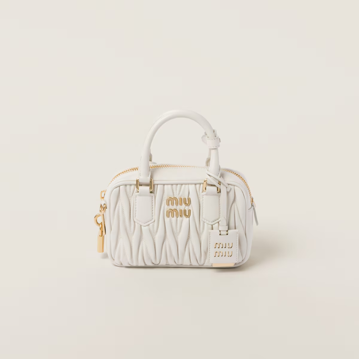 Miu Miu Bolso Arcadie de napa Matelassé