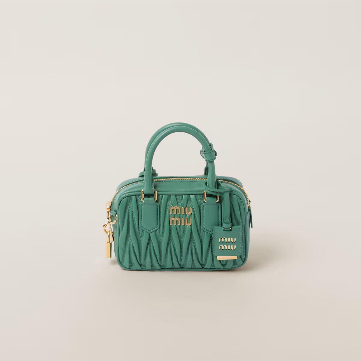 Miu Miu Bolso Arcadie de napa Matelassé