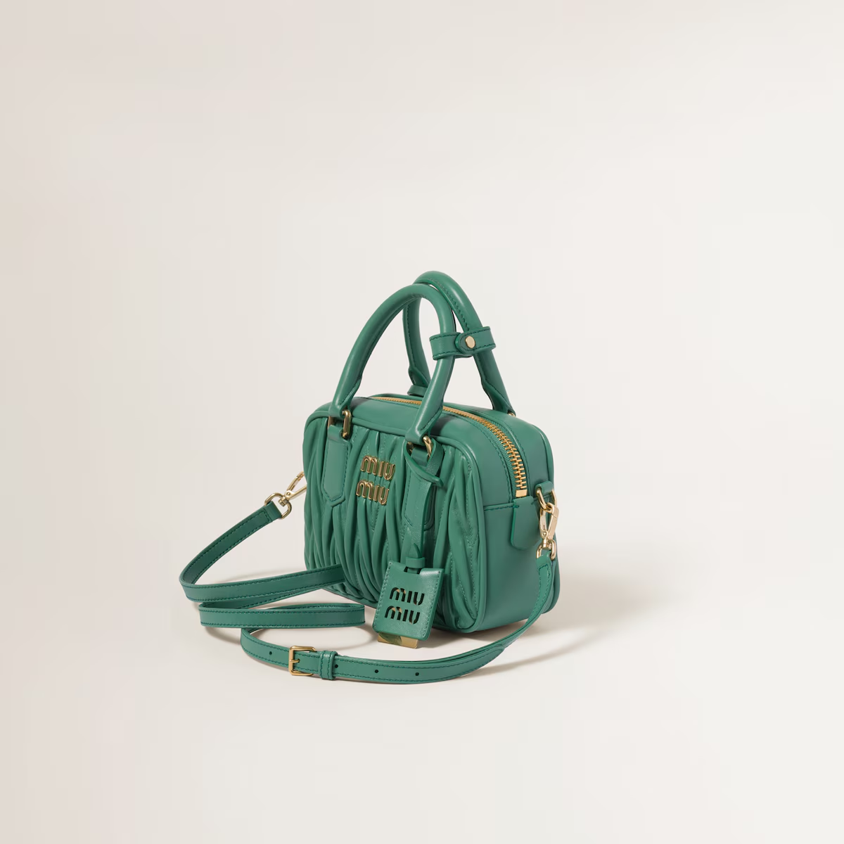 Miu Miu Bolso Arcadie de napa Matelassé