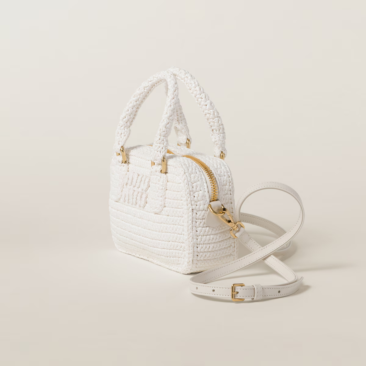 Miu Miu Bolso Arcadie de croché