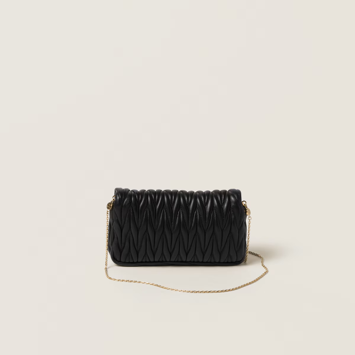 Miu Miu Minibolso de napa Matelassé