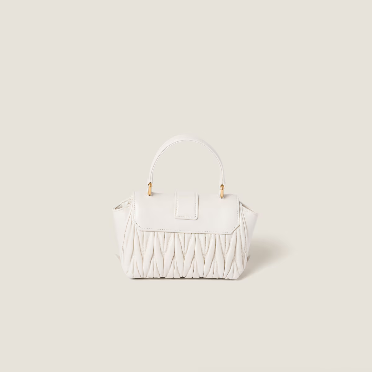 Miu Miu Minibolso de napa Matelassé