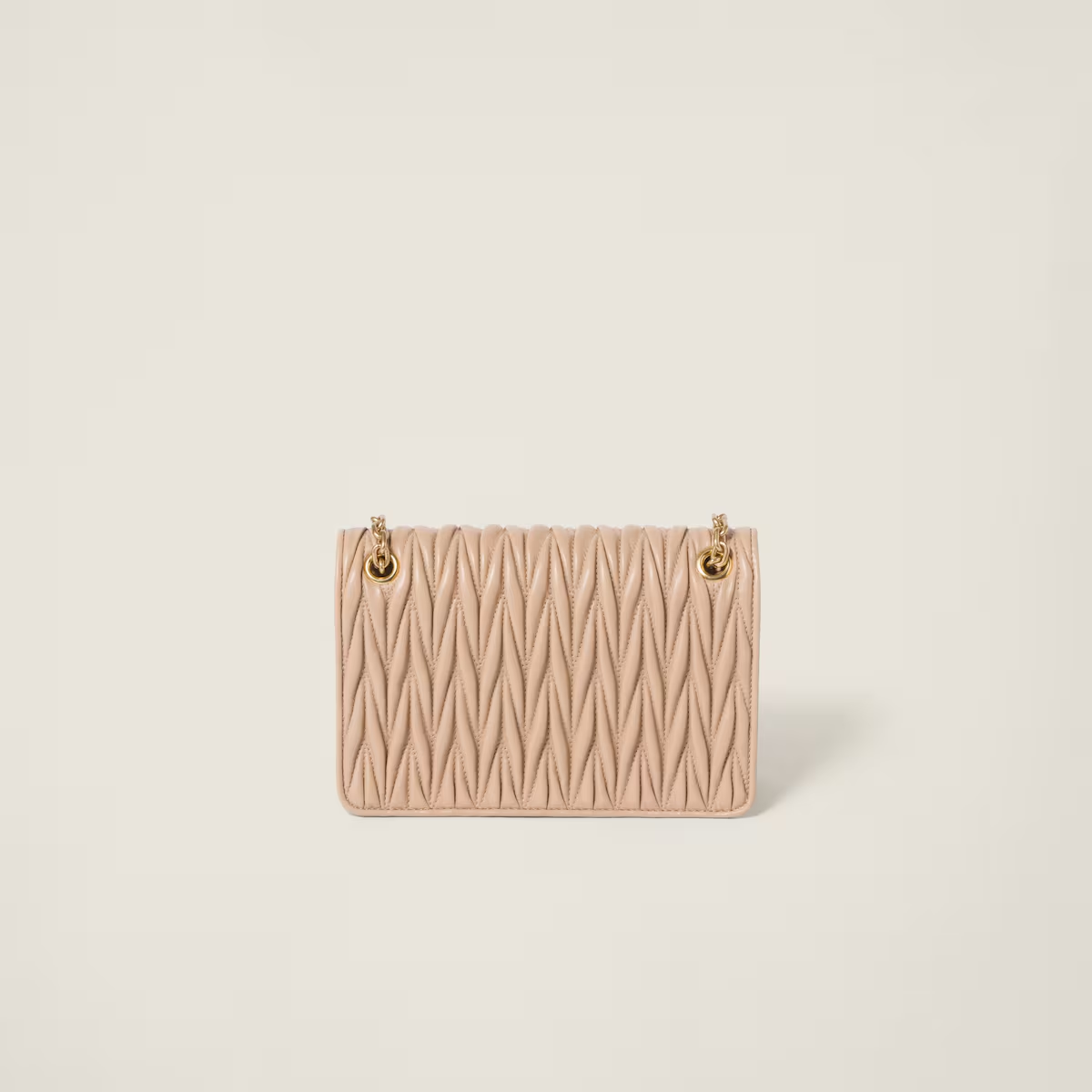 Miu Miu Minibolso de napa Matelassé