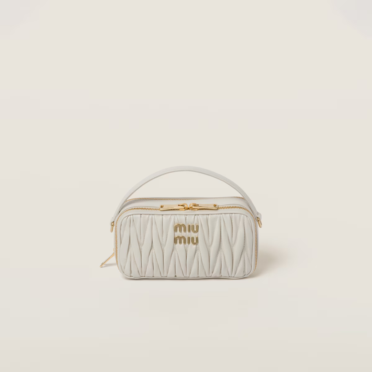 Miu Miu Bolso bandolera de napa Matelassé